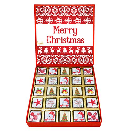 Joyful Christmas Surprise Chocolate Box