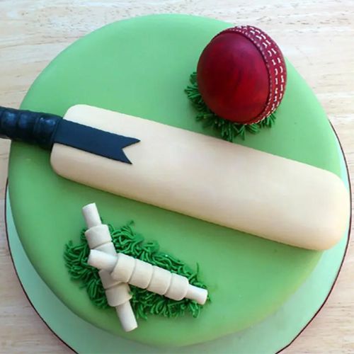 Remarkable Cricket Chocolate Cake Delight