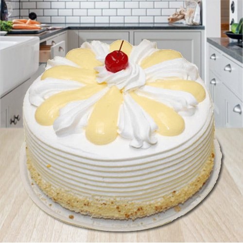 3/4 Star Bakerys Enigma of Taste 2 Kg Vanilla Cake