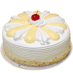 Bakery Fresh Vanilla Cake for Birthday
