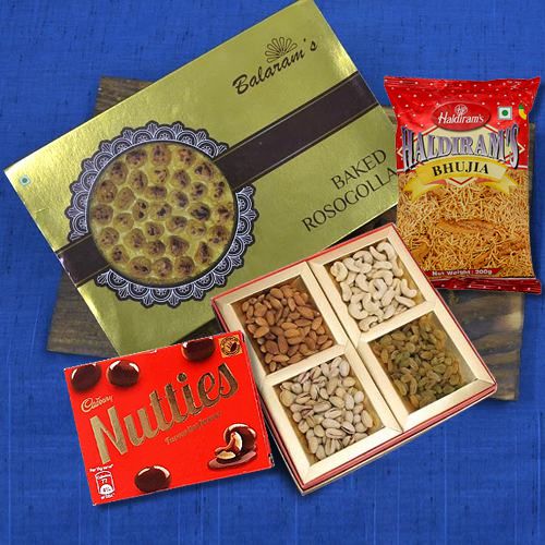 Exquisite Balaram Mallick Sweets with Dry Fruits n Chocolates