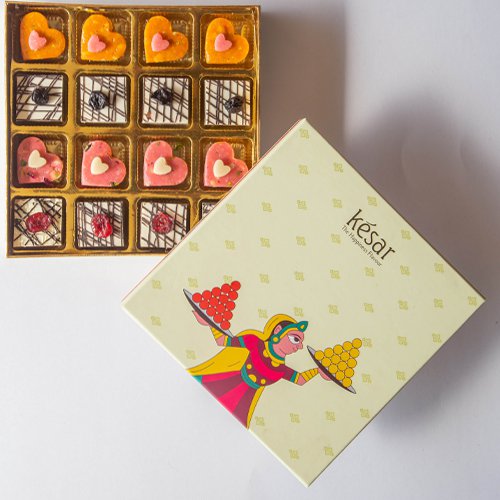 Deliciously Assorted Cashew Hearts Gift Box