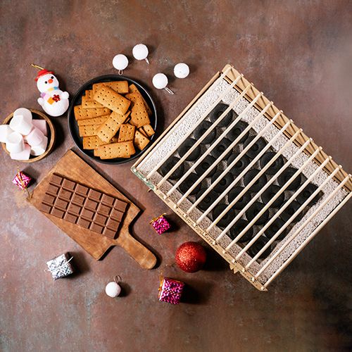 Amazing DIY Smores Kit N Grill Combo