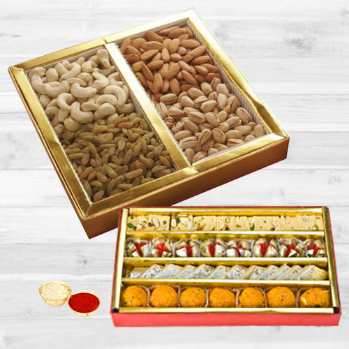 Sweets and Dry Fruits Hamper