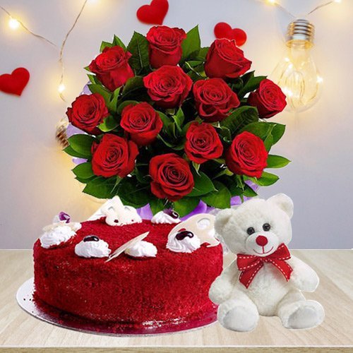 Exclusive Teddy Day Gift Combo