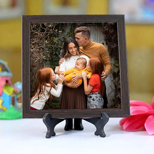 Eye Catching Personalized Photo Square Tile