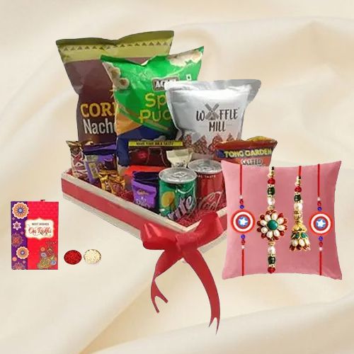 Must-Have Snack n Chocolate Hampers for Family Rakhi