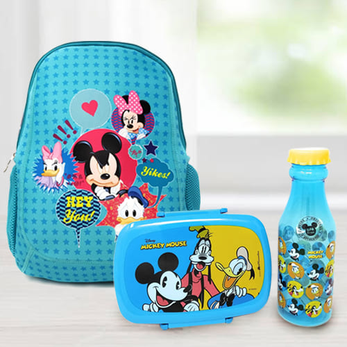 Amusing Back To School Mickey Mouse Gift Combo