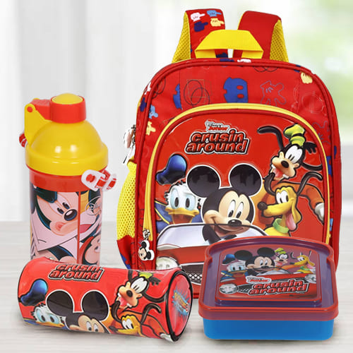 Exciting Mickey Mouse School Utility Gift Combo for Kids
