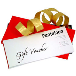 Unique Gift E Voucher from Pantaloons worth Rs.1000