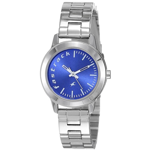 Exclusive Fastrack Fundamentals Analog Blue Dial Womens Watch